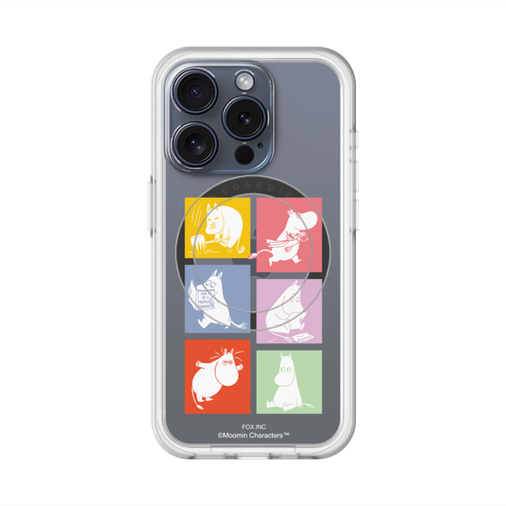 スリムプロテクションプレミアムケース with MagSafe［ MOOMIN - MOOMIN/B ］