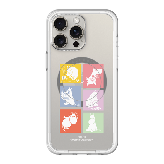 スリムプロテクションプレミアムケース with MagSafe［ MOOMIN - MOOMIN/B ］