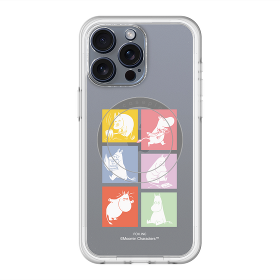 スリムプロテクションプレミアムケース with MagSafe［ MOOMIN - MOOMIN/B ］