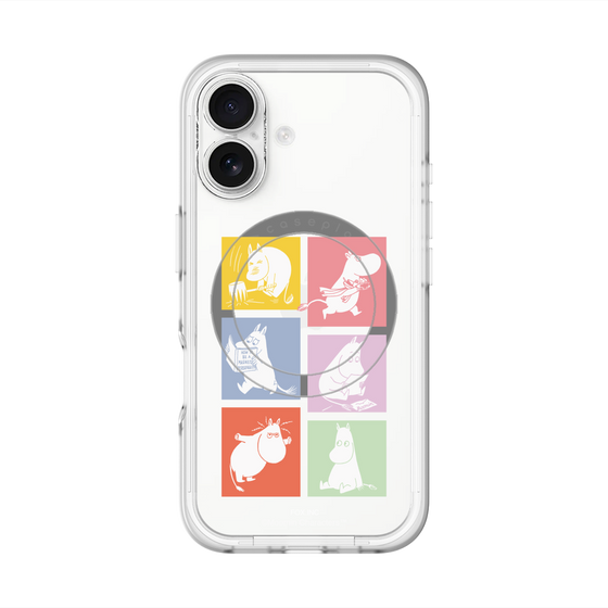 スリムプロテクションプレミアムケース with MagSafe［ MOOMIN - MOOMIN/B ］