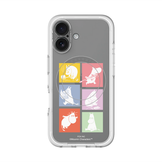 スリムプロテクションプレミアムケース with MagSafe［ MOOMIN - MOOMIN/B ］