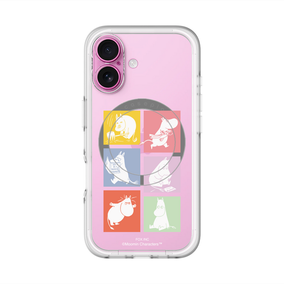 スリムプロテクションプレミアムケース with MagSafe［ MOOMIN - MOOMIN/B ］