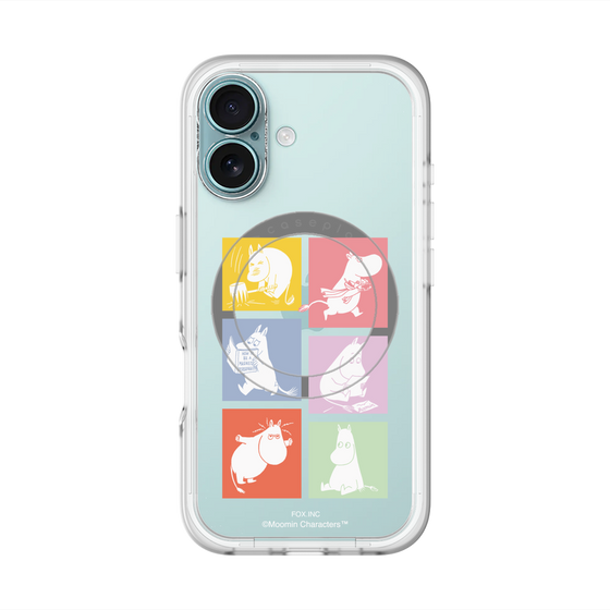 スリムプロテクションプレミアムケース with MagSafe［ MOOMIN - MOOMIN/B ］