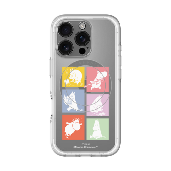 スリムプロテクションプレミアムケース with MagSafe［ MOOMIN - MOOMIN/B ］