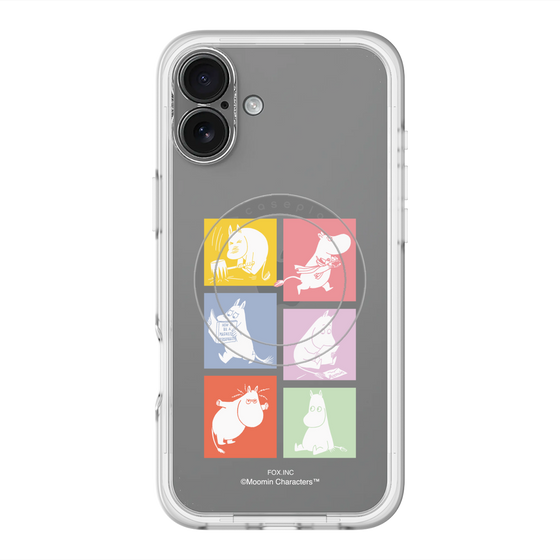 スリムプロテクションプレミアムケース with MagSafe［ MOOMIN - MOOMIN/B ］
