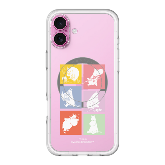 スリムプロテクションプレミアムケース with MagSafe［ MOOMIN - MOOMIN/B ］