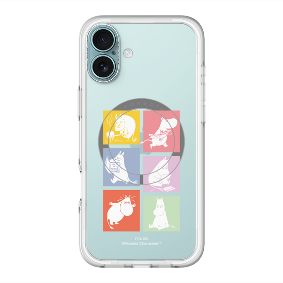スリムプロテクションプレミアムケース with MagSafe［ MOOMIN - MOOMIN/B ］