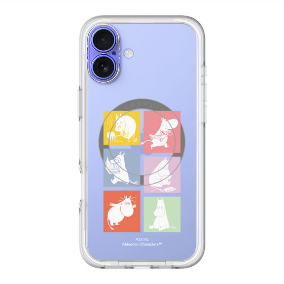 スリムプロテクションプレミアムケース with MagSafe［ MOOMIN - MOOMIN/B ］