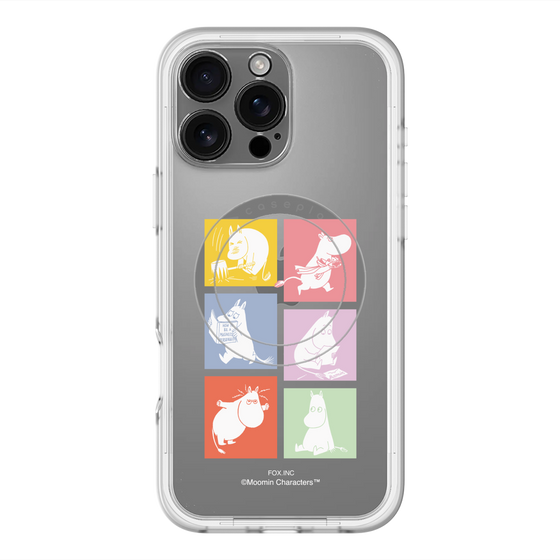 スリムプロテクションプレミアムケース with MagSafe［ MOOMIN - MOOMIN/B ］