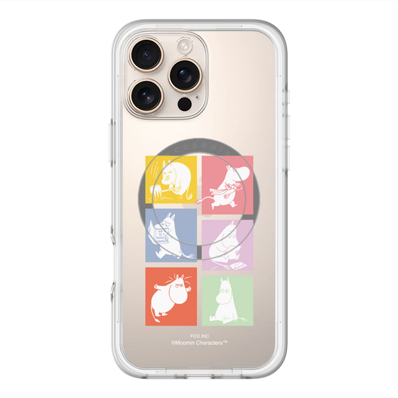 スリムプロテクションプレミアムケース with MagSafe［ MOOMIN - MOOMIN/B ］