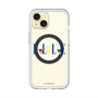 スリムプロテクションプレミアムケース with MagSafe［ ELLE×マイメロディ＆クロミ - ロゴ ］