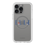 スリムプロテクションプレミアムケース with MagSafe［ ELLE×マイメロディ＆クロミ - ロゴ ］