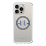 スリムプロテクションプレミアムケース with MagSafe［ ELLE×マイメロディ＆クロミ - ロゴ ］