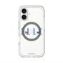 スリムプロテクションプレミアムケース with MagSafe［ ELLE×マイメロディ＆クロミ - ロゴ ］