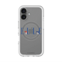 スリムプロテクションプレミアムケース with MagSafe［ ELLE×マイメロディ＆クロミ - ロゴ ］