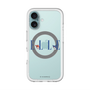スリムプロテクションプレミアムケース with MagSafe［ ELLE×マイメロディ＆クロミ - ロゴ ］
