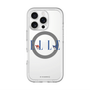 スリムプロテクションプレミアムケース with MagSafe［ ELLE×マイメロディ＆クロミ - ロゴ ］