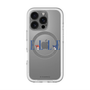 スリムプロテクションプレミアムケース with MagSafe［ ELLE×マイメロディ＆クロミ - ロゴ ］