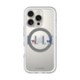 スリムプロテクションプレミアムケース with MagSafe［ ELLE×マイメロディ＆クロミ - ロゴ ］