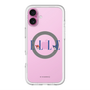 スリムプロテクションプレミアムケース with MagSafe［ ELLE×マイメロディ＆クロミ - ロゴ ］