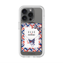 スリムプロテクションプレミアムケース with MagSafe［ ELLE×マイメロディ＆クロミ - トリコロールカラーグラフィック2 ］