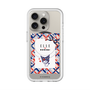 スリムプロテクションプレミアムケース with MagSafe［ ELLE×マイメロディ＆クロミ - トリコロールカラーグラフィック2 ］