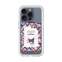 スリムプロテクションプレミアムケース with MagSafe［ ELLE×マイメロディ＆クロミ - トリコロールカラーグラフィック2 ］