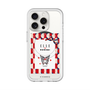 スリムプロテクションプレミアムケース with MagSafe［ ELLE×マイメロディ＆クロミ - トリコロールカラーグラフィック4 ］