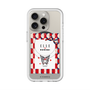 スリムプロテクションプレミアムケース with MagSafe［ ELLE×マイメロディ＆クロミ - トリコロールカラーグラフィック4 ］