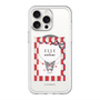 スリムプロテクションプレミアムケース with MagSafe［ ELLE×マイメロディ＆クロミ - トリコロールカラーグラフィック4 ］