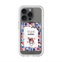 スリムプロテクションプレミアムケース with MagSafe［ ELLE×マイメロディ＆クロミ - トリコロールカラーグラフィック5 ］