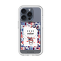 スリムプロテクションプレミアムケース with MagSafe［ ELLE×マイメロディ＆クロミ - トリコロールカラーグラフィック5 ］
