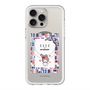 スリムプロテクションプレミアムケース with MagSafe［ ELLE×マイメロディ＆クロミ - トリコロールカラーグラフィック5 ］