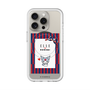 スリムプロテクションプレミアムケース with MagSafe［ ELLE×マイメロディ＆クロミ - トリコロールカラーグラフィック6 ］