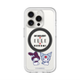 スリムプロテクションプレミアムケース with MagSafe［ ELLE×マイメロディ＆クロミ - トリコロールカラーグラフィック8 ］
