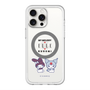 スリムプロテクションプレミアムケース with MagSafe［ ELLE×マイメロディ＆クロミ - トリコロールカラーグラフィック8 ］