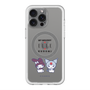 スリムプロテクションプレミアムケース with MagSafe［ ELLE×マイメロディ＆クロミ - トリコロールカラーグラフィック8 ］