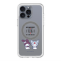 スリムプロテクションプレミアムケース with MagSafe［ ELLE×マイメロディ＆クロミ - トリコロールカラーグラフィック8 ］