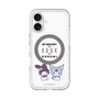 スリムプロテクションプレミアムケース with MagSafe［ ELLE×マイメロディ＆クロミ - トリコロールカラーグラフィック8 ］