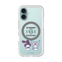 スリムプロテクションプレミアムケース with MagSafe［ ELLE×マイメロディ＆クロミ - トリコロールカラーグラフィック8 ］