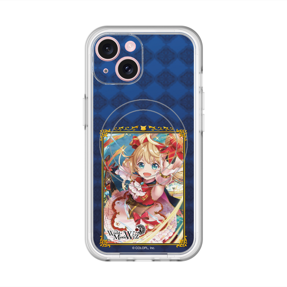 スリムプロテクションプレミアムケース with MagSafe［ クイズRPG 魔法使いと黒猫のウィズ - アリエッタ ］