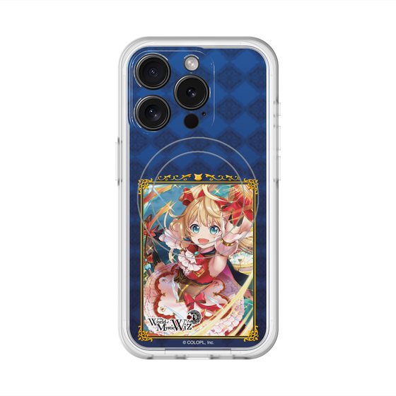 スリムプロテクションプレミアムケース with MagSafe［ クイズRPG 魔法使いと黒猫のウィズ - アリエッタ ］