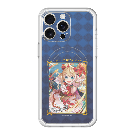 スリムプロテクションプレミアムケース with MagSafe［ クイズRPG 魔法使いと黒猫のウィズ - アリエッタ ］