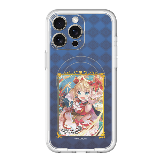 スリムプロテクションプレミアムケース with MagSafe［ クイズRPG 魔法使いと黒猫のウィズ - アリエッタ ］