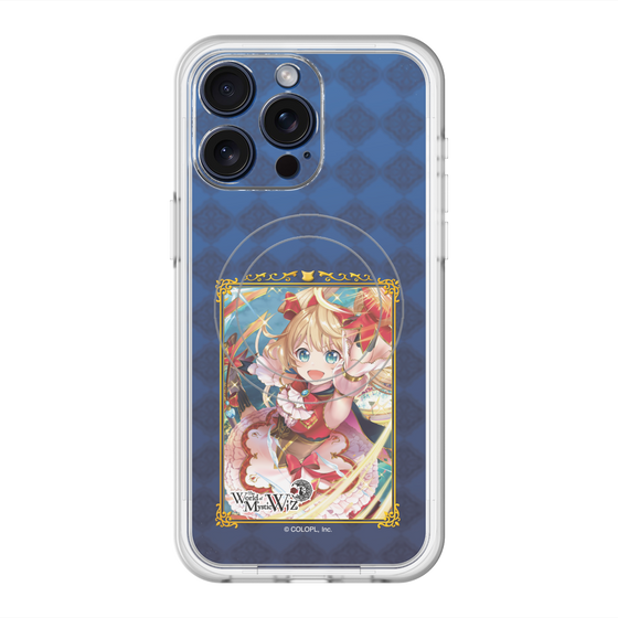 スリムプロテクションプレミアムケース with MagSafe［ クイズRPG 魔法使いと黒猫のウィズ - アリエッタ ］