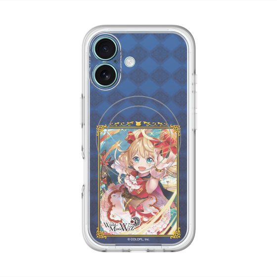 スリムプロテクションプレミアムケース with MagSafe［ クイズRPG 魔法使いと黒猫のウィズ - アリエッタ ］