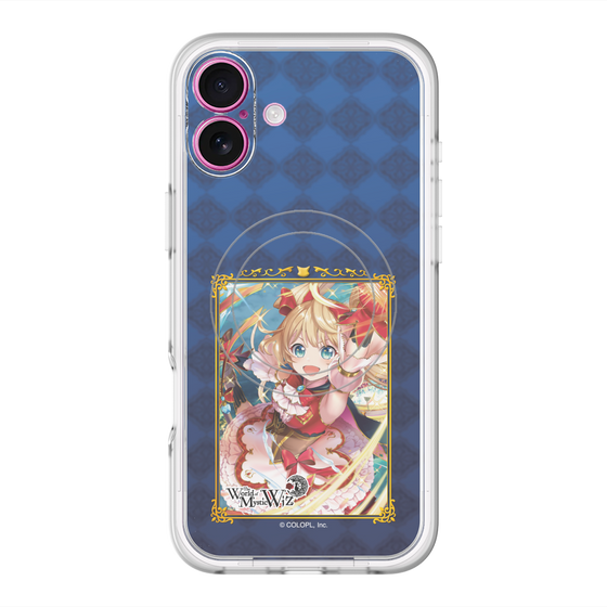 スリムプロテクションプレミアムケース with MagSafe［ クイズRPG 魔法使いと黒猫のウィズ - アリエッタ ］