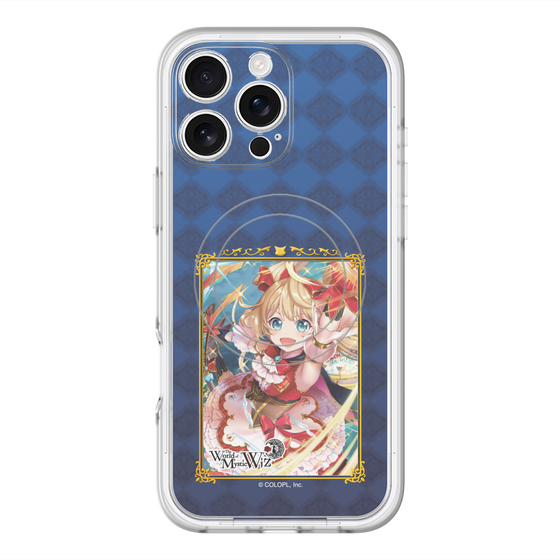 スリムプロテクションプレミアムケース with MagSafe［ クイズRPG 魔法使いと黒猫のウィズ - アリエッタ ］