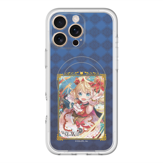 スリムプロテクションプレミアムケース with MagSafe［ クイズRPG 魔法使いと黒猫のウィズ - アリエッタ ］