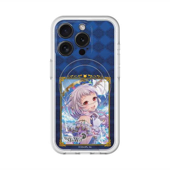 スリムプロテクションプレミアムケース with MagSafe［ クイズRPG 魔法使いと黒猫のウィズ - クレティア ］
